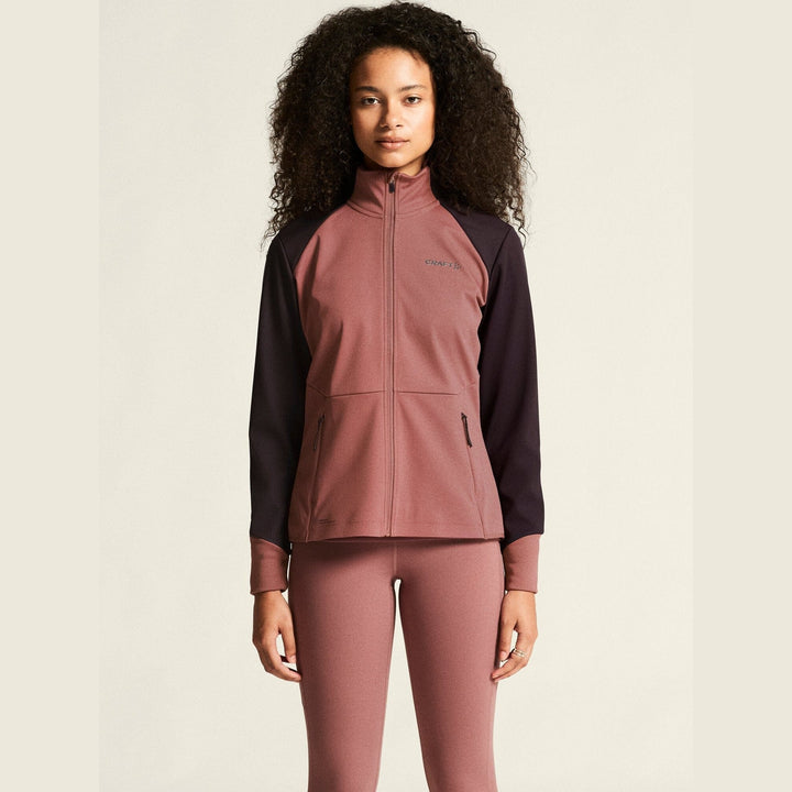 Craft Core Essence Nordic Jacket W – Rose Brown/Dk Plum - SAMPLE DROP