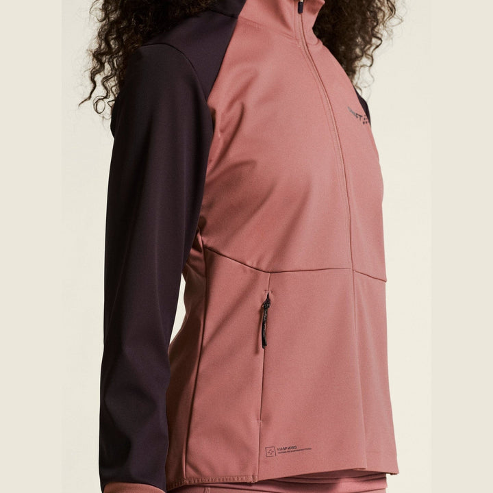 Craft Core Essence Nordic Jacket W – Rose Brown/Dk Plum - SAMPLE DROP