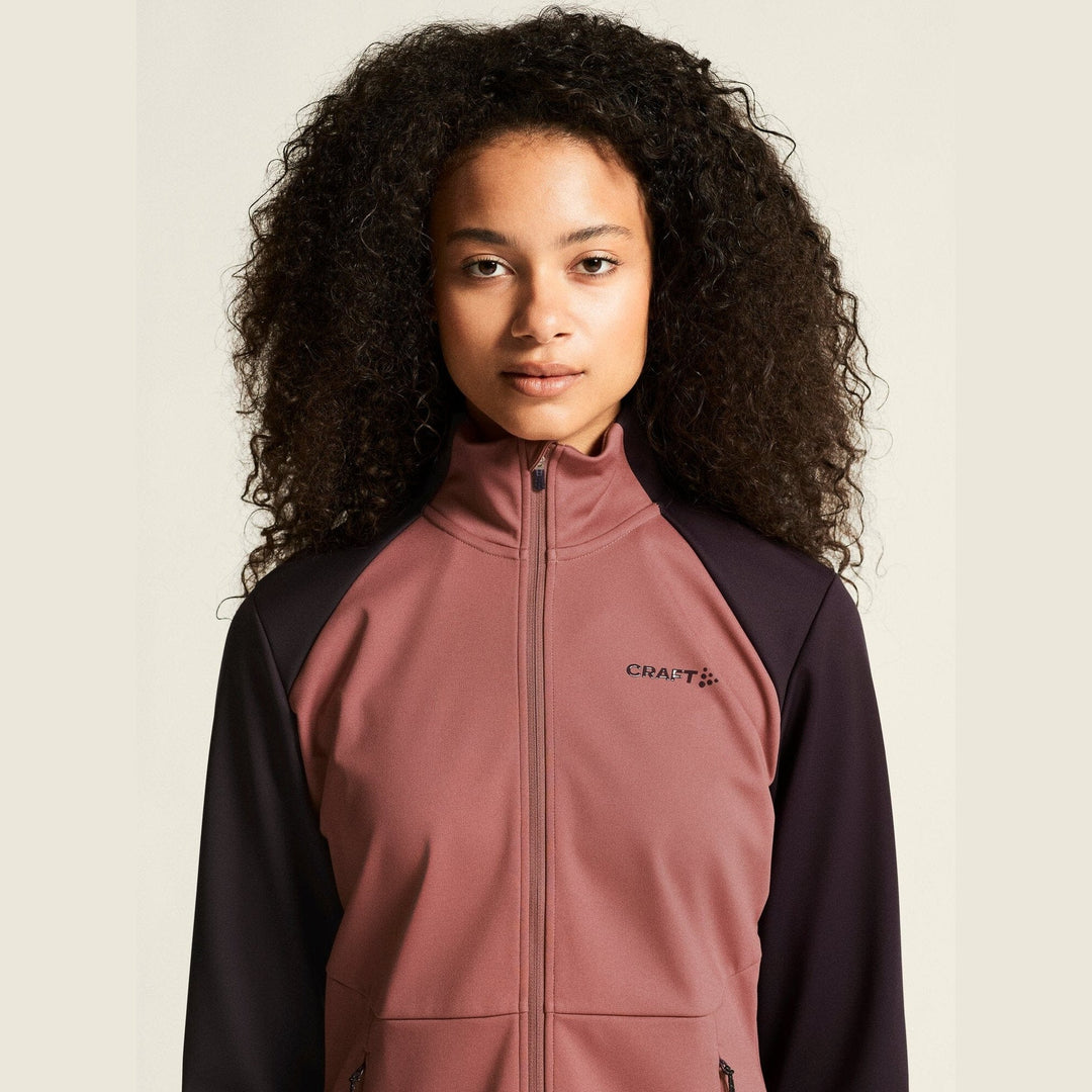 Craft Core Essence Nordic Jacket W – Rose Brown/Dk Plum - SAMPLE DROP