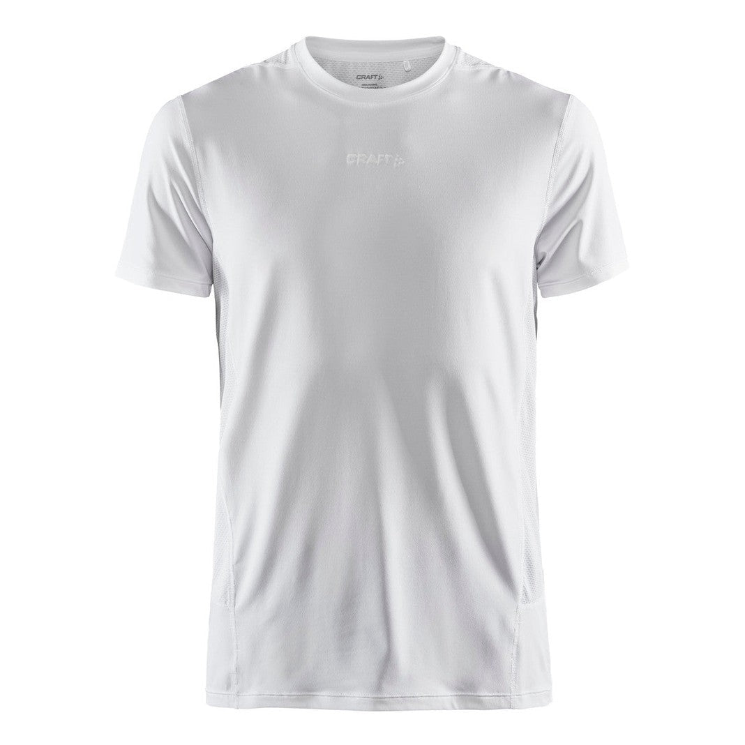 Craft CORE Essence SS Tee 2 Men’s White M - SAMPLE DROP