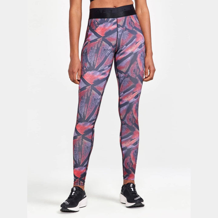 Craft Core Essence Tights W - Black/Lavender - SAMPLE DROP