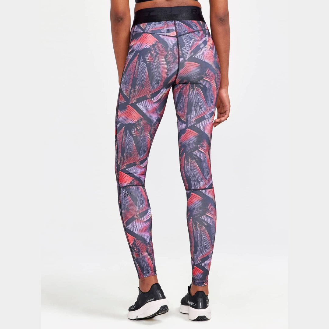 Craft Core Essence Tights W - Black/Lavender - SAMPLE DROP
