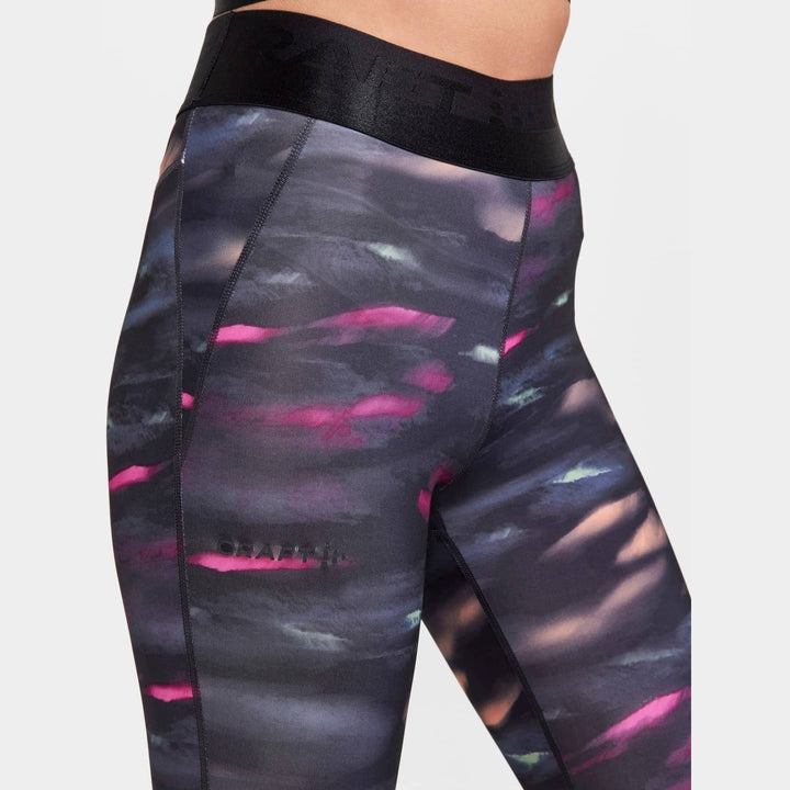 Craft Core Essence Tights W - Glow Black - SAMPLE DROP