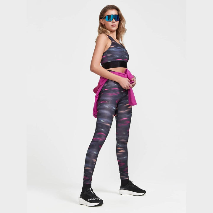 Craft Core Essence Tights W - Glow Black - SAMPLE DROP