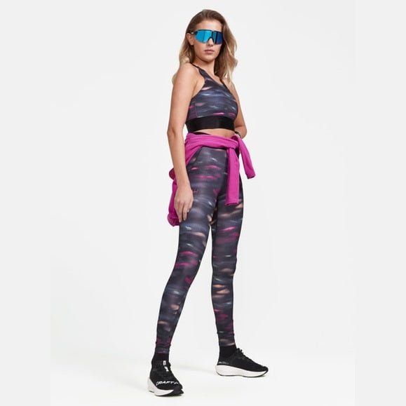 Craft Core Essence Tights W - Glow Black - SAMPLE DROP