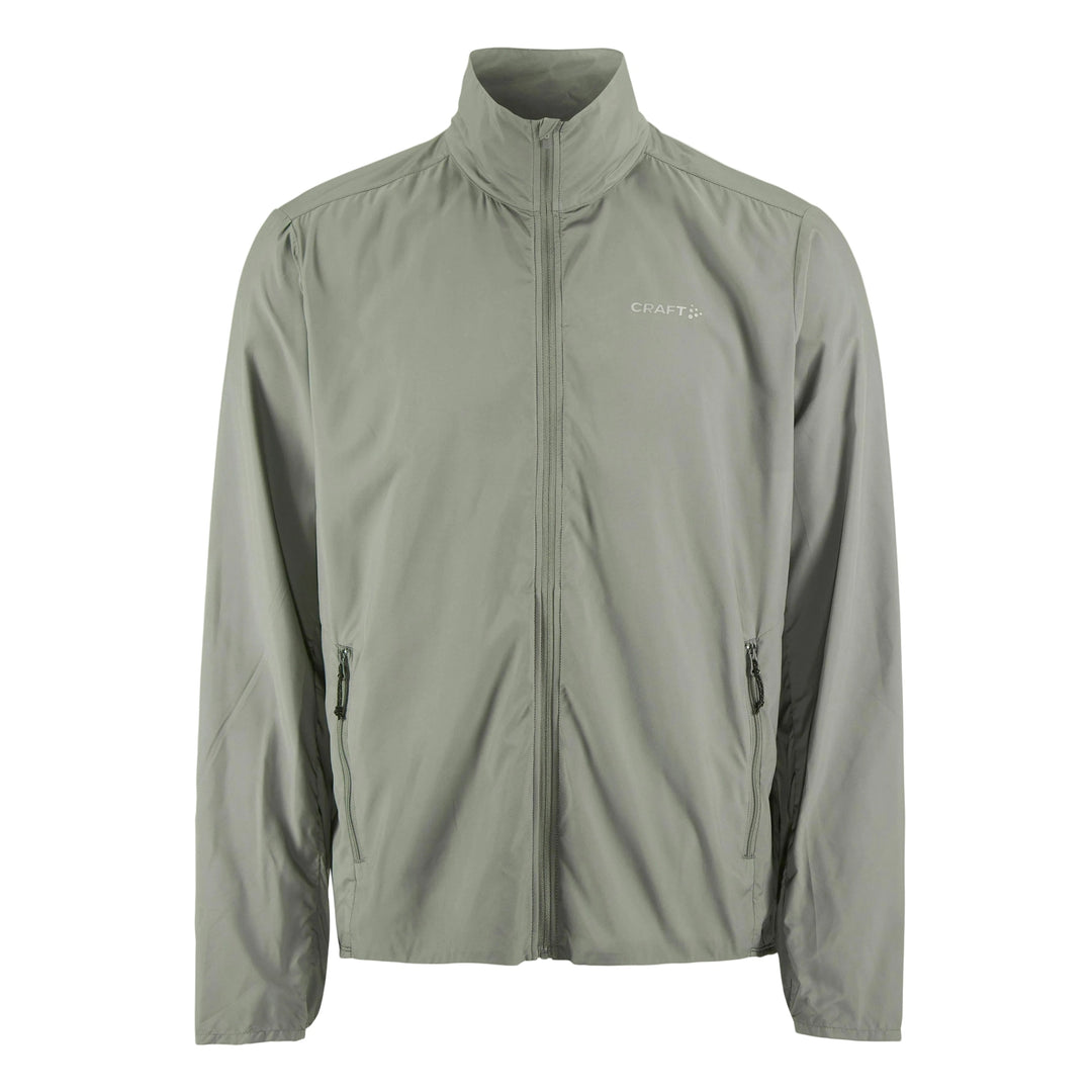 Craft CORE Essence Wind Women’s Jacket Leaf M front view lightweight windproof running jacket