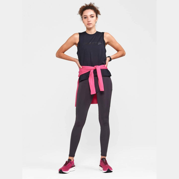 Craft Core Tone Bi-Blend Tank Top W - Black - SAMPLE DROP