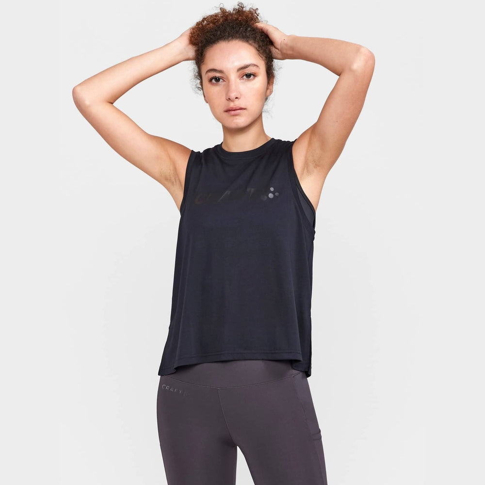 Craft Core Tone Bi-Blend Tank Top W - Black - SAMPLE DROP