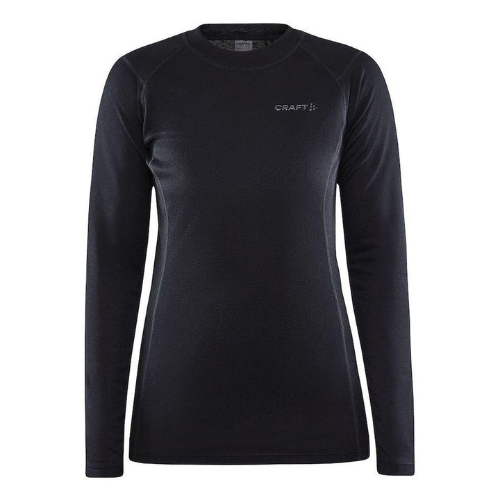 Craft Core Warm Baselayer LS Women’s Black M - SAMPLE DROP