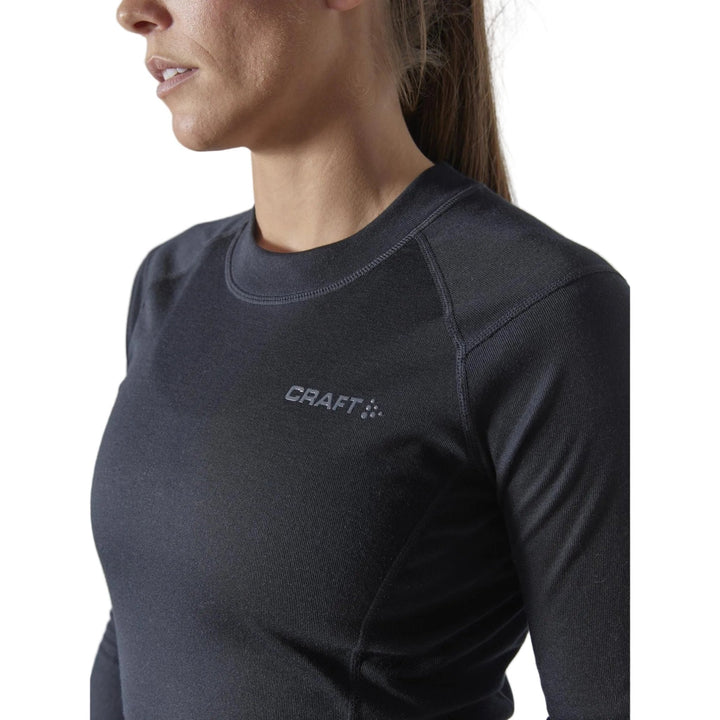 Craft CORE Warm Baselayer Set Women’s Black M - SAMPLE DROP