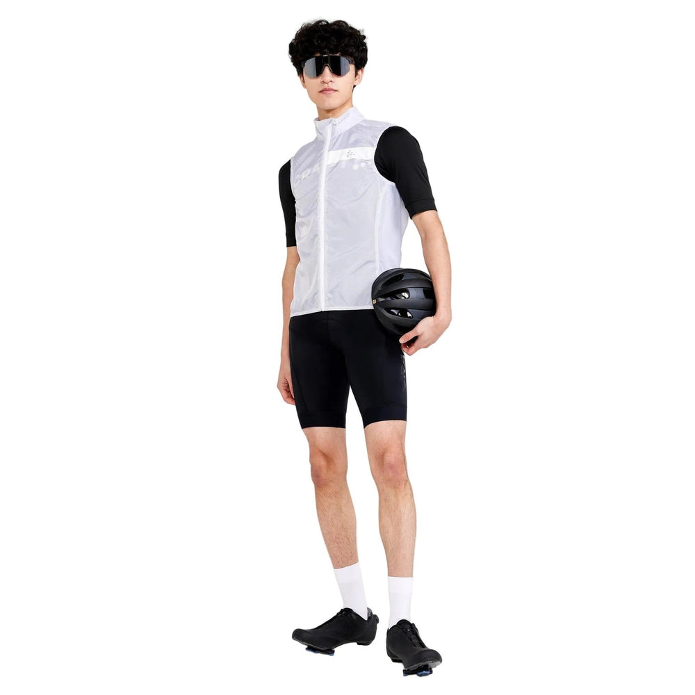 Craft Essence Light Wind Vest Men’s White M - SAMPLE DROP