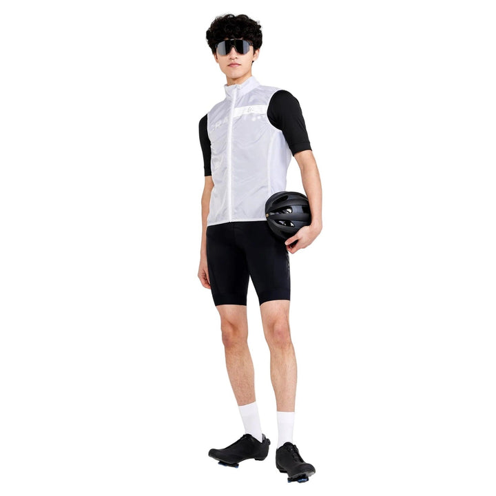 Craft Essence Light Wind Vest Men’s White M - SAMPLE DROP