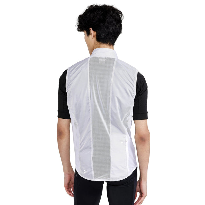 Craft Essence Light Wind Vest Men’s White M - SAMPLE DROP