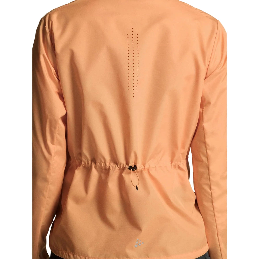 Craft Essence Wind 2 Women’s Running Jacket Apricot S - SAMPLE DROP