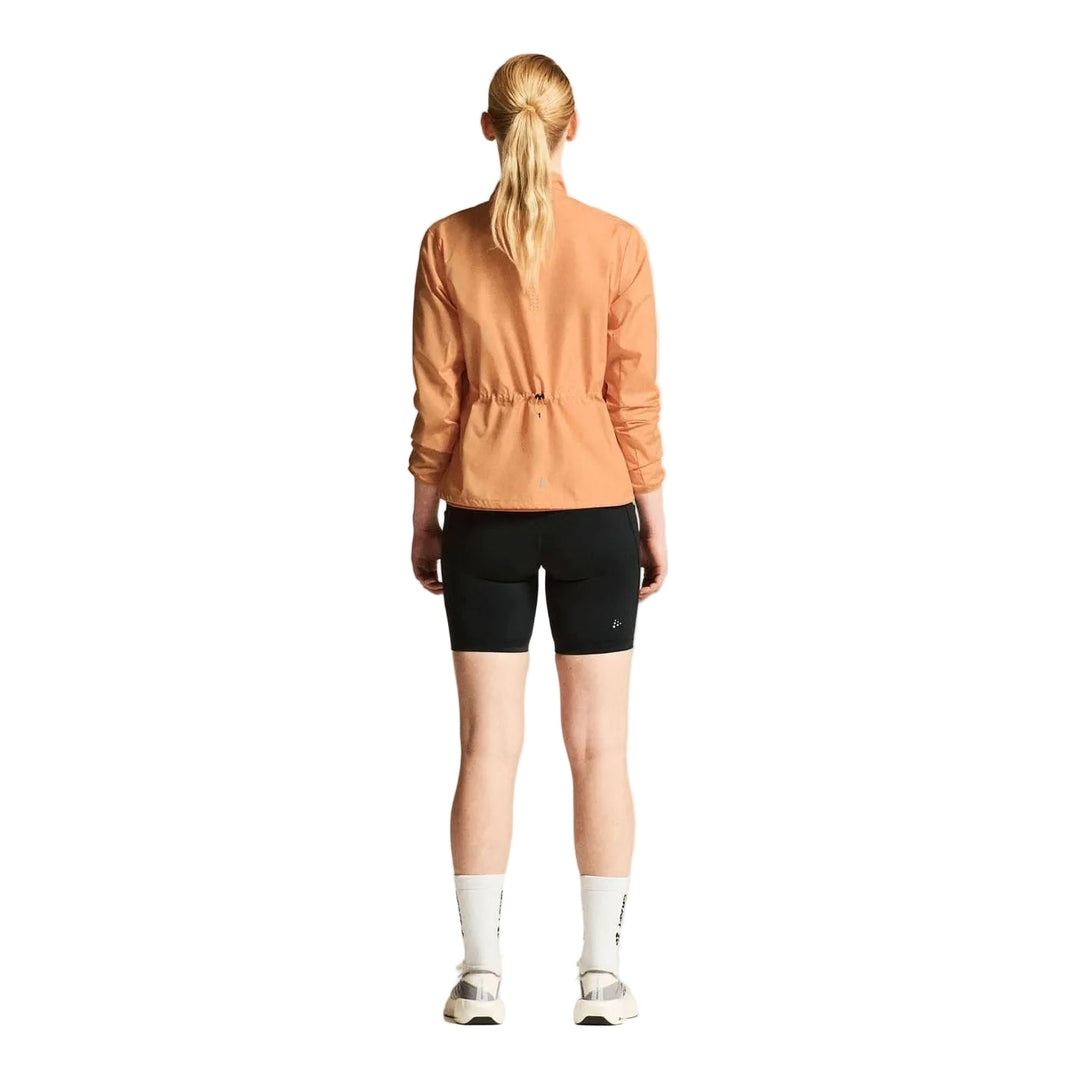 Craft Essence Wind 2 Women’s Running Jacket Apricot S - SAMPLE DROP