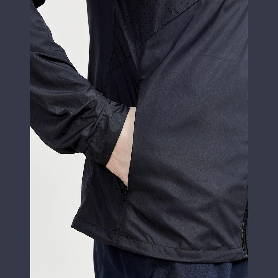Craft Essence Wind 2 Women’s Running Jacket Black M - SAMPLE DROP