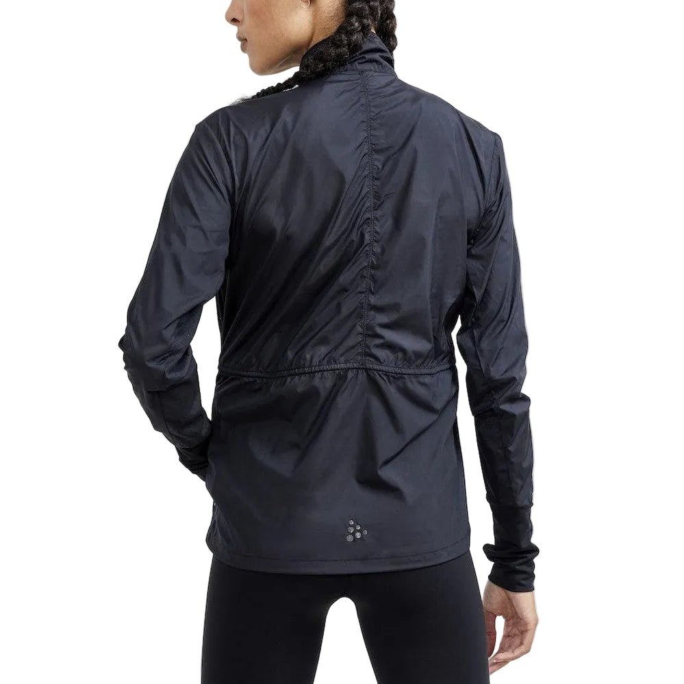 Craft Essence Wind 2 Women’s Running Jacket Black M - SAMPLE DROP