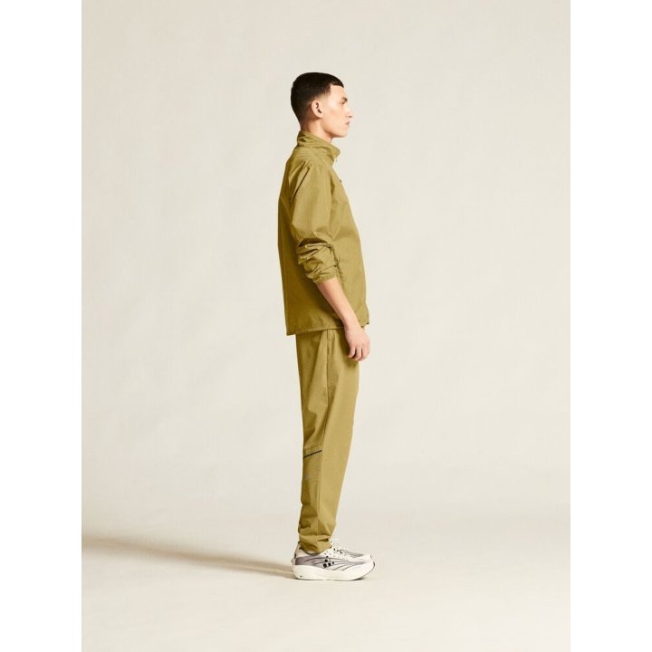 Craft Essence Wind Jacket 2 Men’s Khaki M - SAMPLE DROP