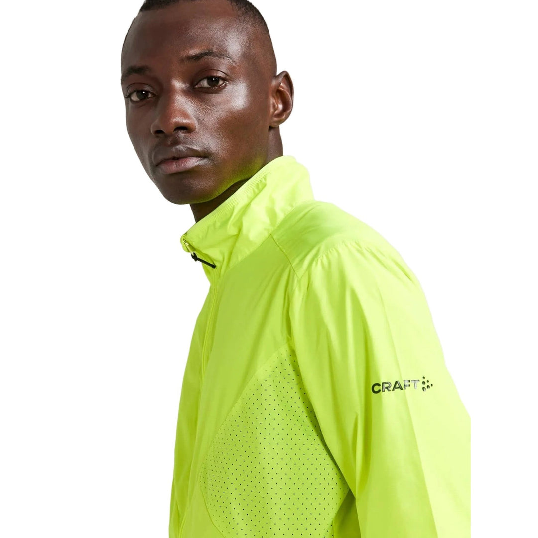 Craft Essence Wind Jacket 2 Men’s Yellow M - SAMPLE DROP