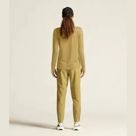 Craft Flow HZ LS Women’s Khaki Melange M - SAMPLE DROP