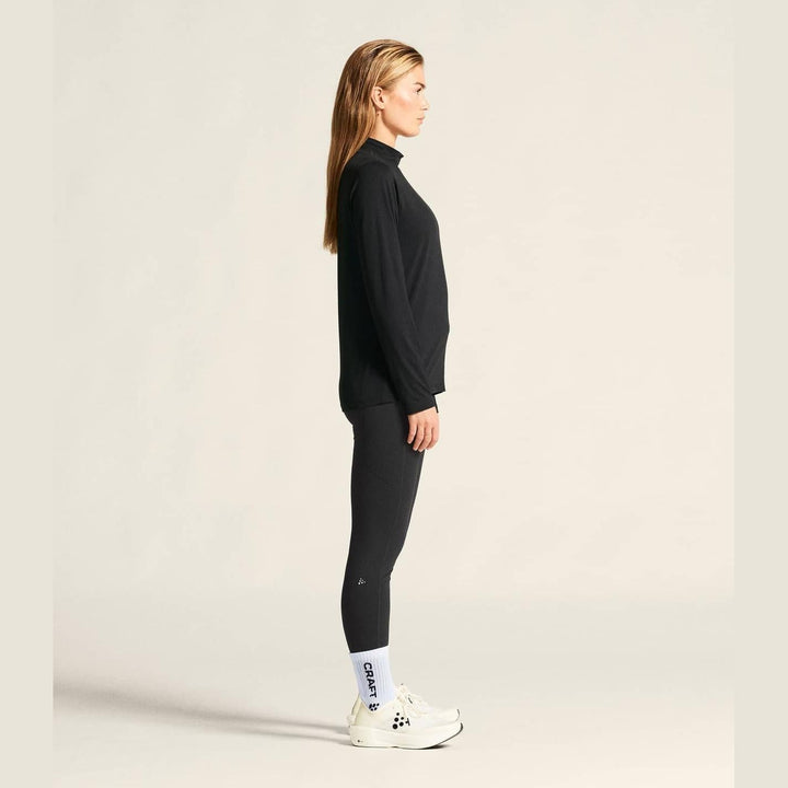 Craft Flow MN Long Sleeve Top W – Black - SAMPLE DROP