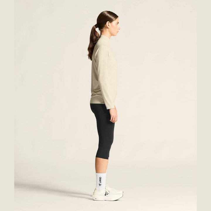 Craft Flow MN Long Sleeve Top W – Plaster Melange - SAMPLE DROP