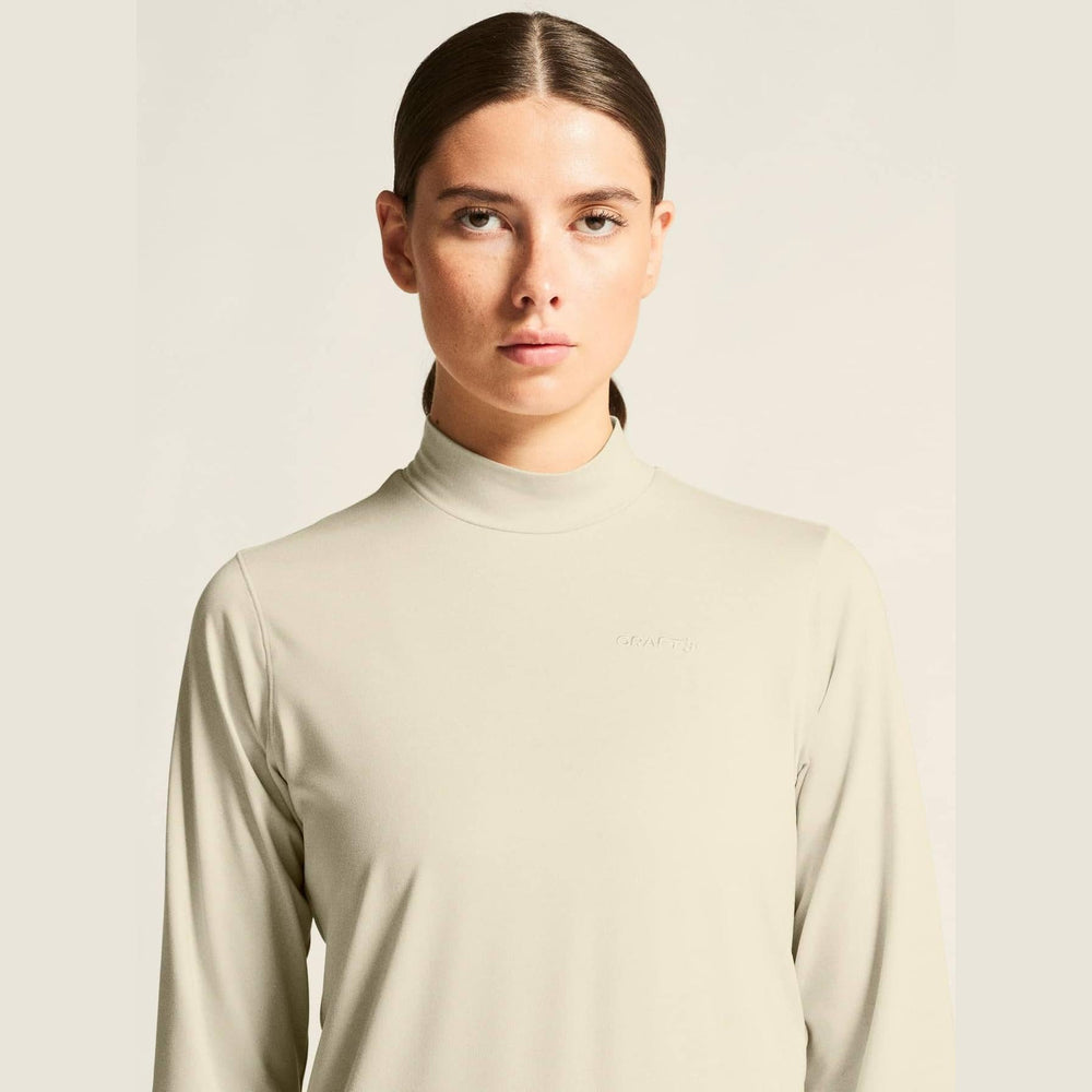 Craft Flow MN Long Sleeve Top W – Plaster Melange - SAMPLE DROP