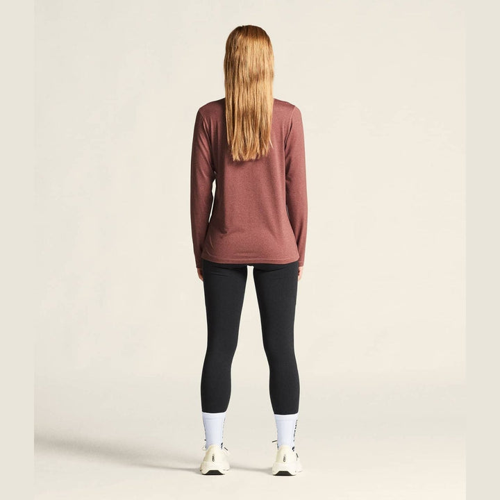 Craft Flow MN Long Sleeve Top W – Rose Brown/Melange - SAMPLE DROP