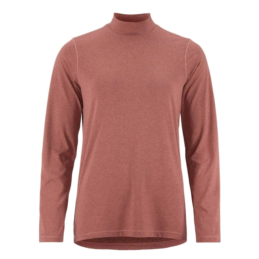 Craft Flow MN Long Sleeve Top W – Rose Brown/Melange - SAMPLE DROP