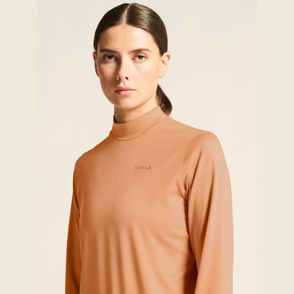Craft Flow MN Long Sleeve Top W – Syrup/Melange - SAMPLE DROP