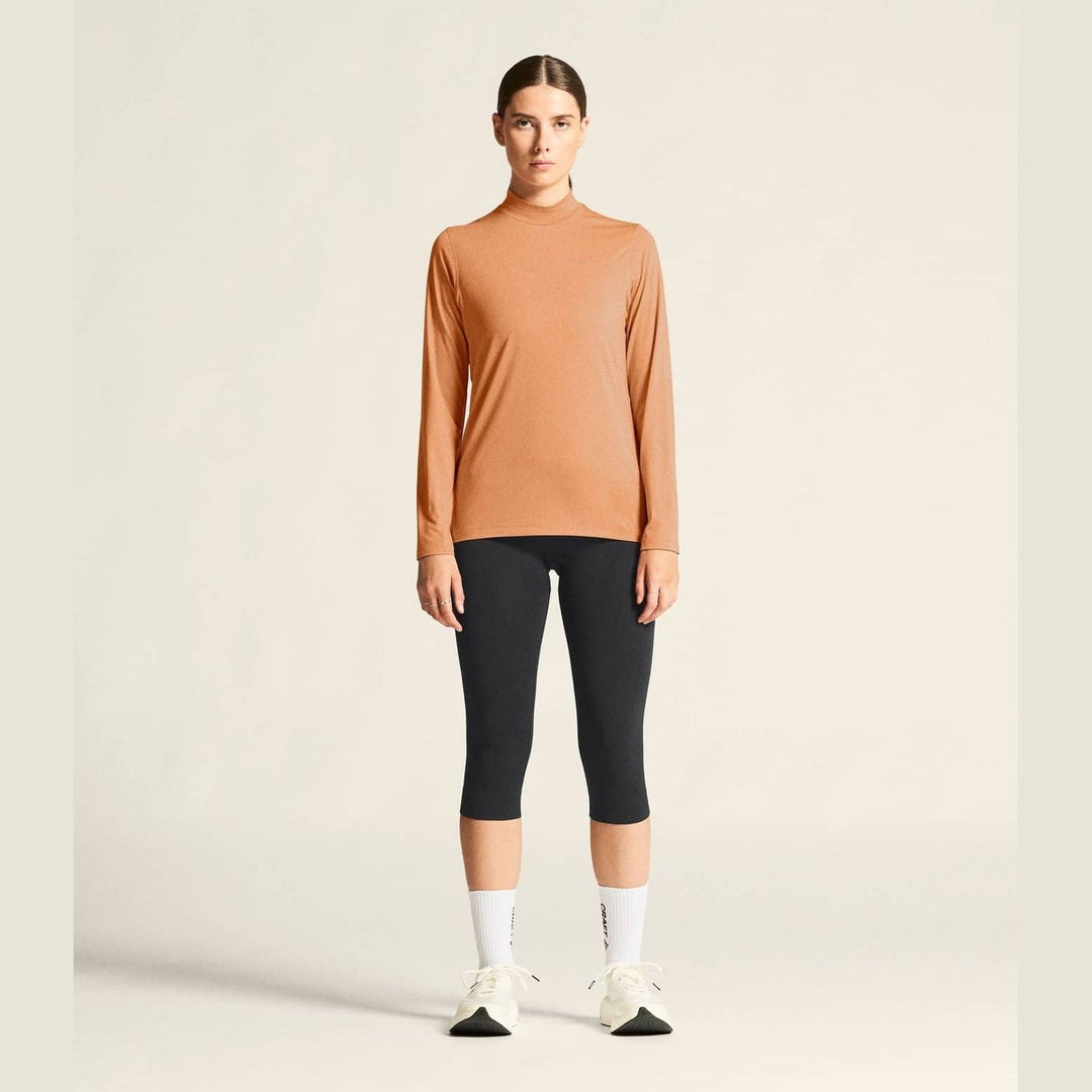 Craft Flow MN Long Sleeve Top W – Syrup/Melange - SAMPLE DROP