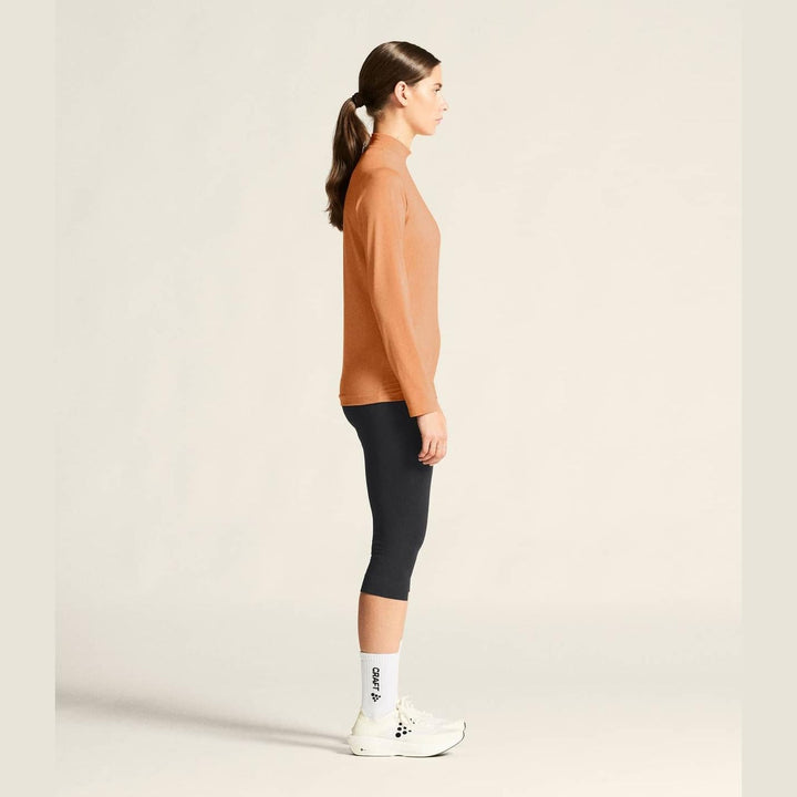 Craft Flow MN Long Sleeve Top W – Syrup/Melange - SAMPLE DROP