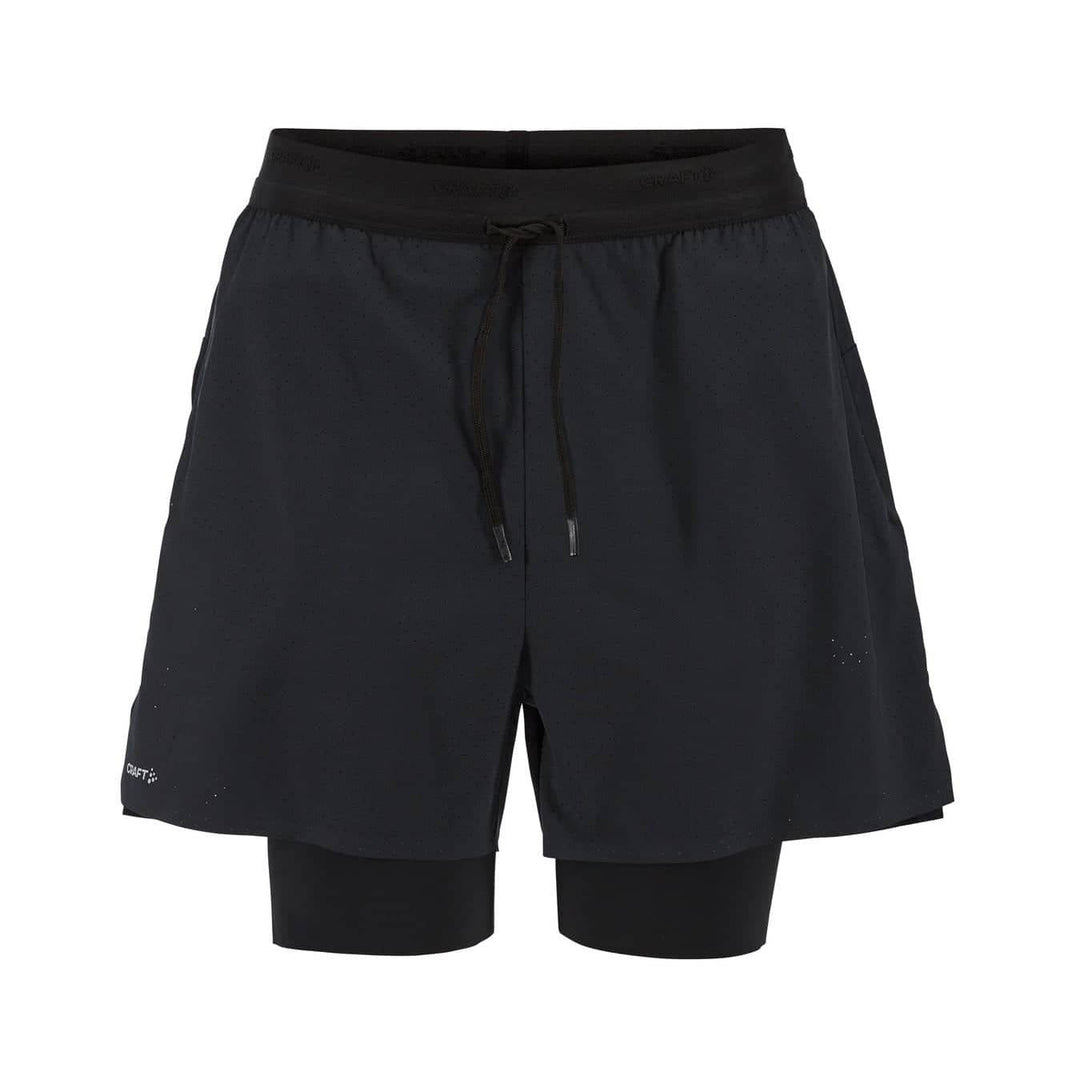 Craft Hypervent 2 - In - 1 Running Shorts Men Black M - SAMPLE DROP