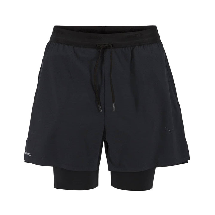 Craft Hypervent 2 - In - 1 Running Shorts Men Black M - SAMPLE DROP