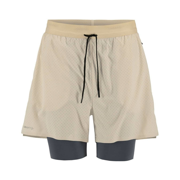 Craft Hypervent 2 - in - 1 Shorts Men’s Beige Inner Support Tights - SAMPLE DROP