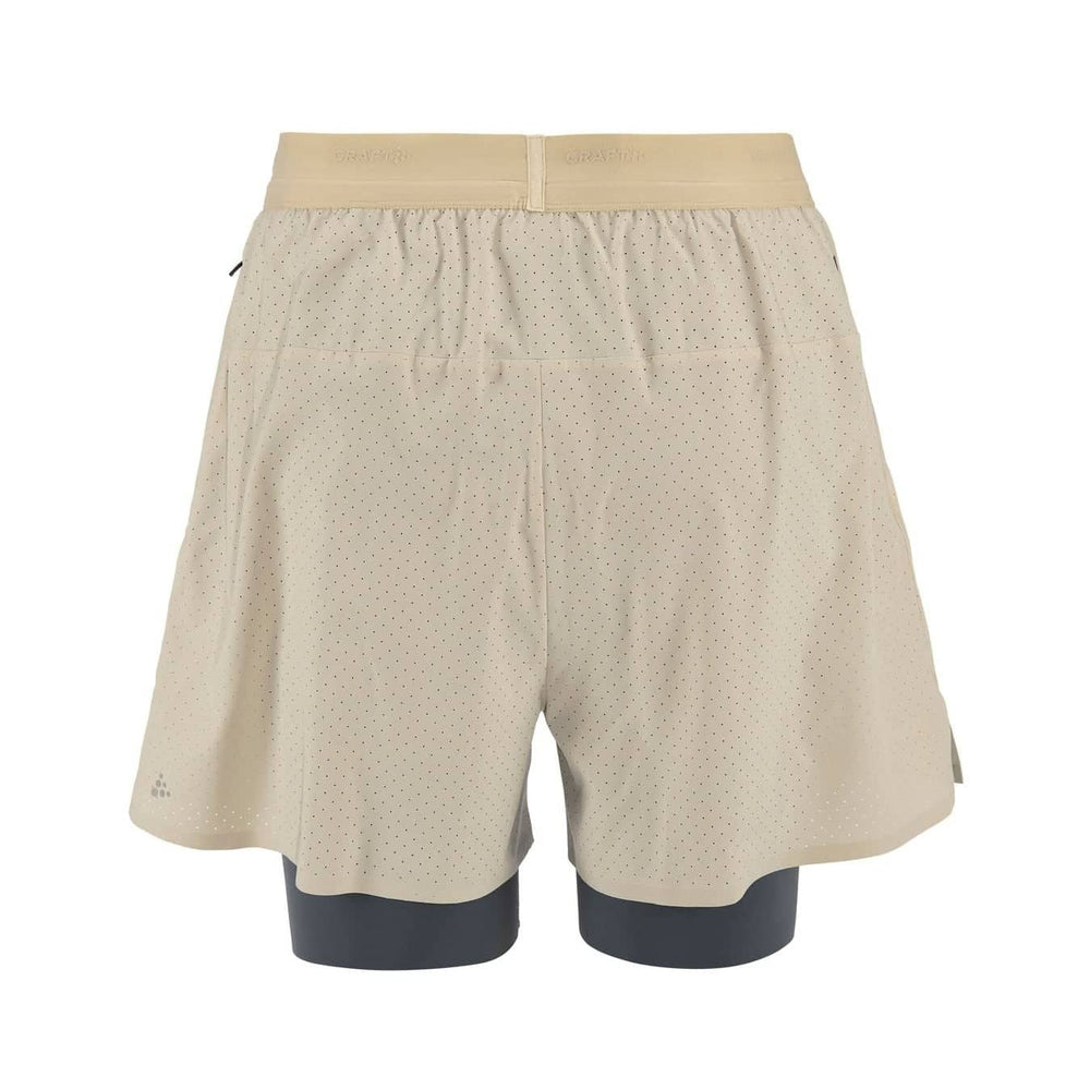 Craft Hypervent 2 - in - 1 Shorts Men’s Beige Inner Support Tights - SAMPLE DROP