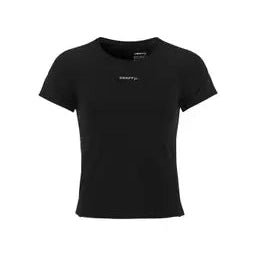 Craft Hypervent Cropped Tee Women’s Black M - SAMPLE DROP