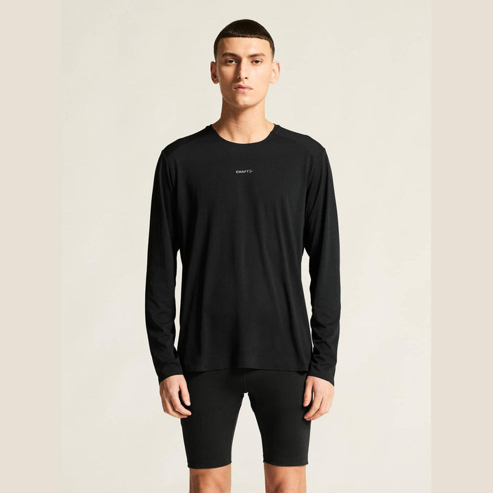 Craft Hypervent Longsleeve Running Top - Black - SAMPLE DROP
