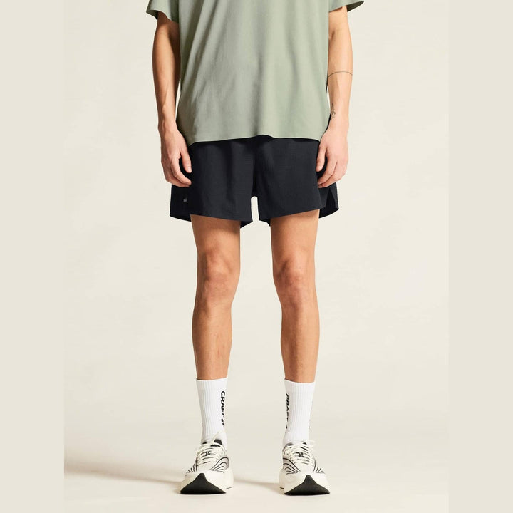 Craft Hypervent Structure Running Shorts Men Black M - SAMPLE DROP