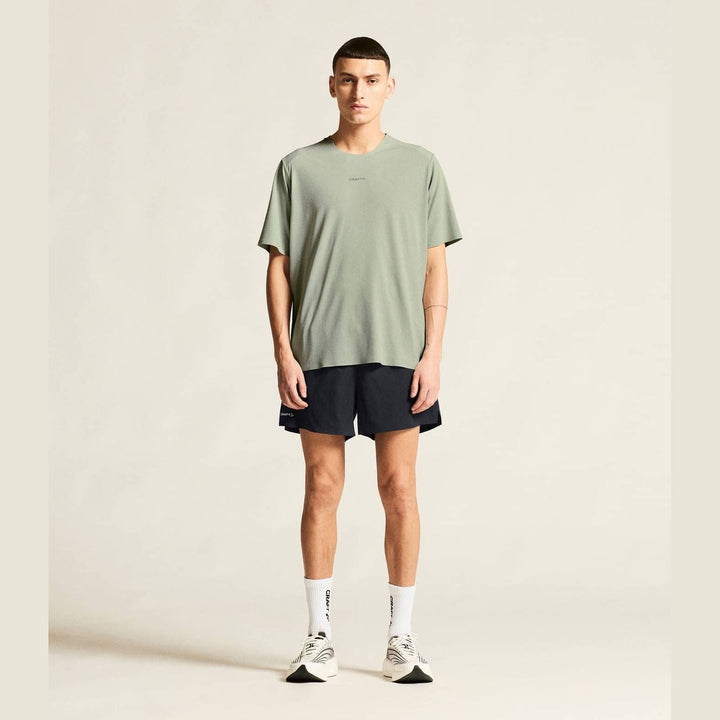 Craft Hypervent Structure Running Shorts Men Black M - SAMPLE DROP