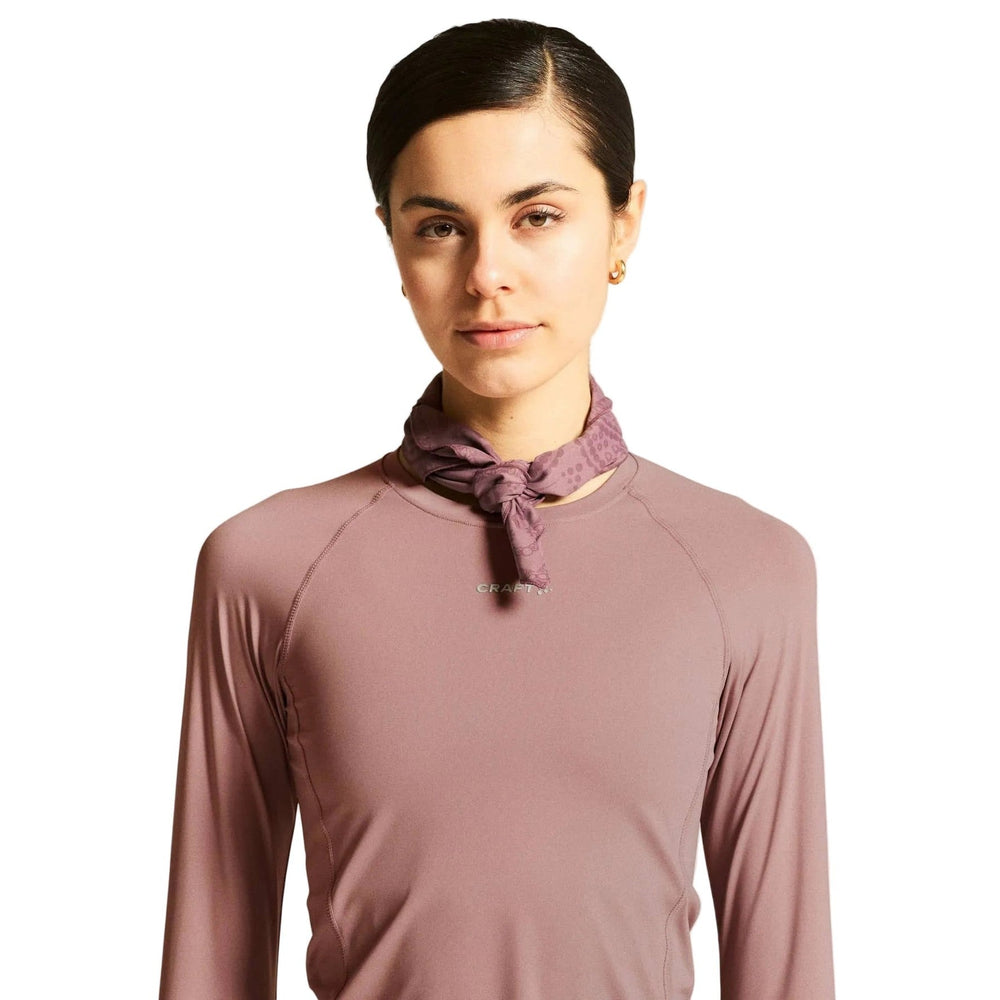 Craft Hypervent Tight LS Women’s Brown M - SAMPLE DROP