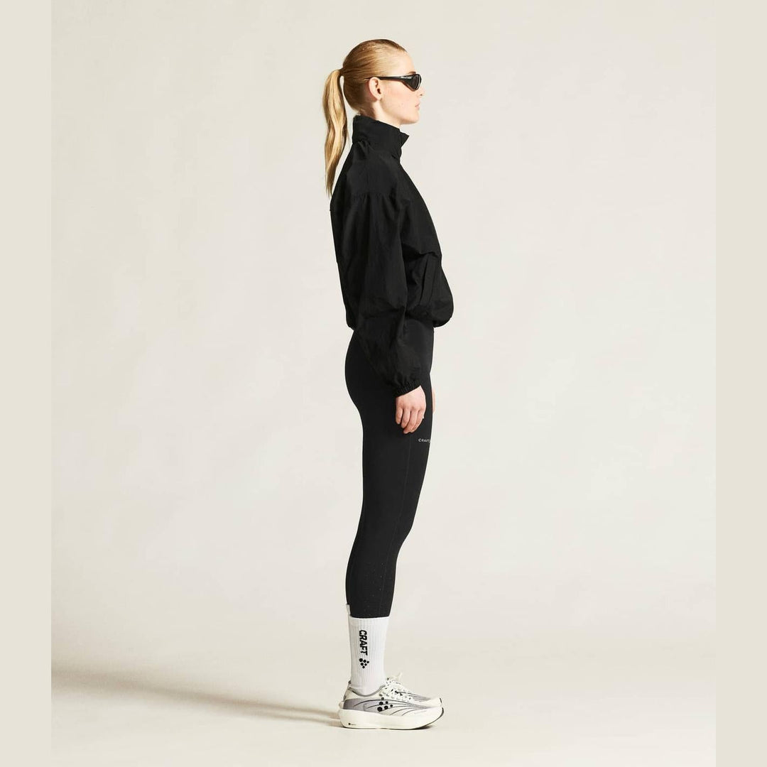 Craft Hypervent Women’s Lightweight Wind Oversized Wind Jacket Black - SAMPLE DROP