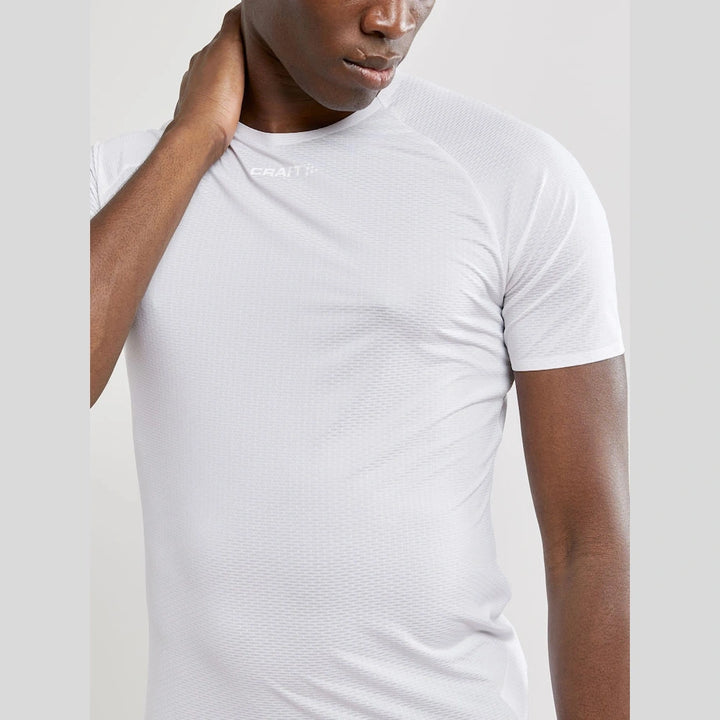 Craft PRO Dry Nanoweight SS Men’s Baselayer White M - SAMPLE DROP