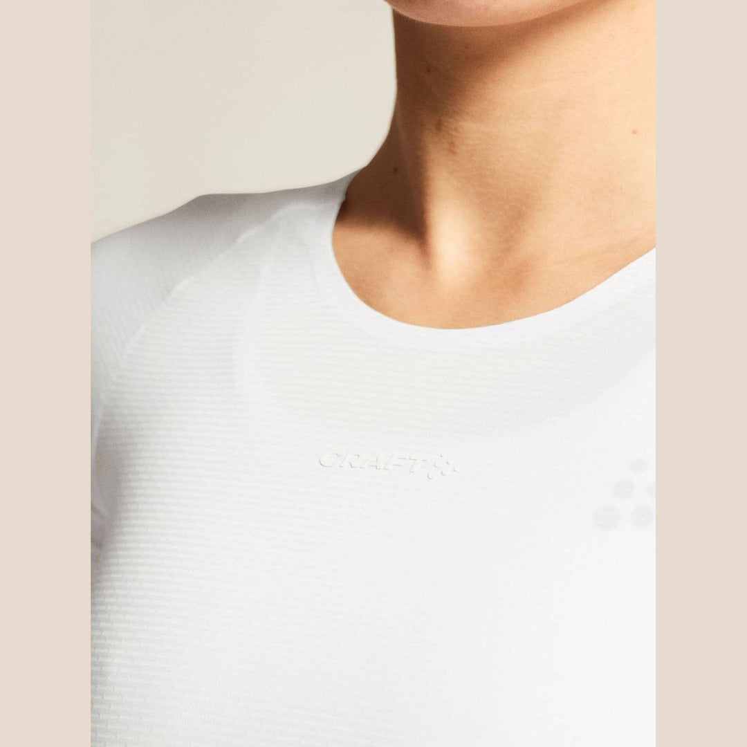 Craft PRO Dry Nanoweight SS Women’s Baselayer White M - SAMPLE DROP