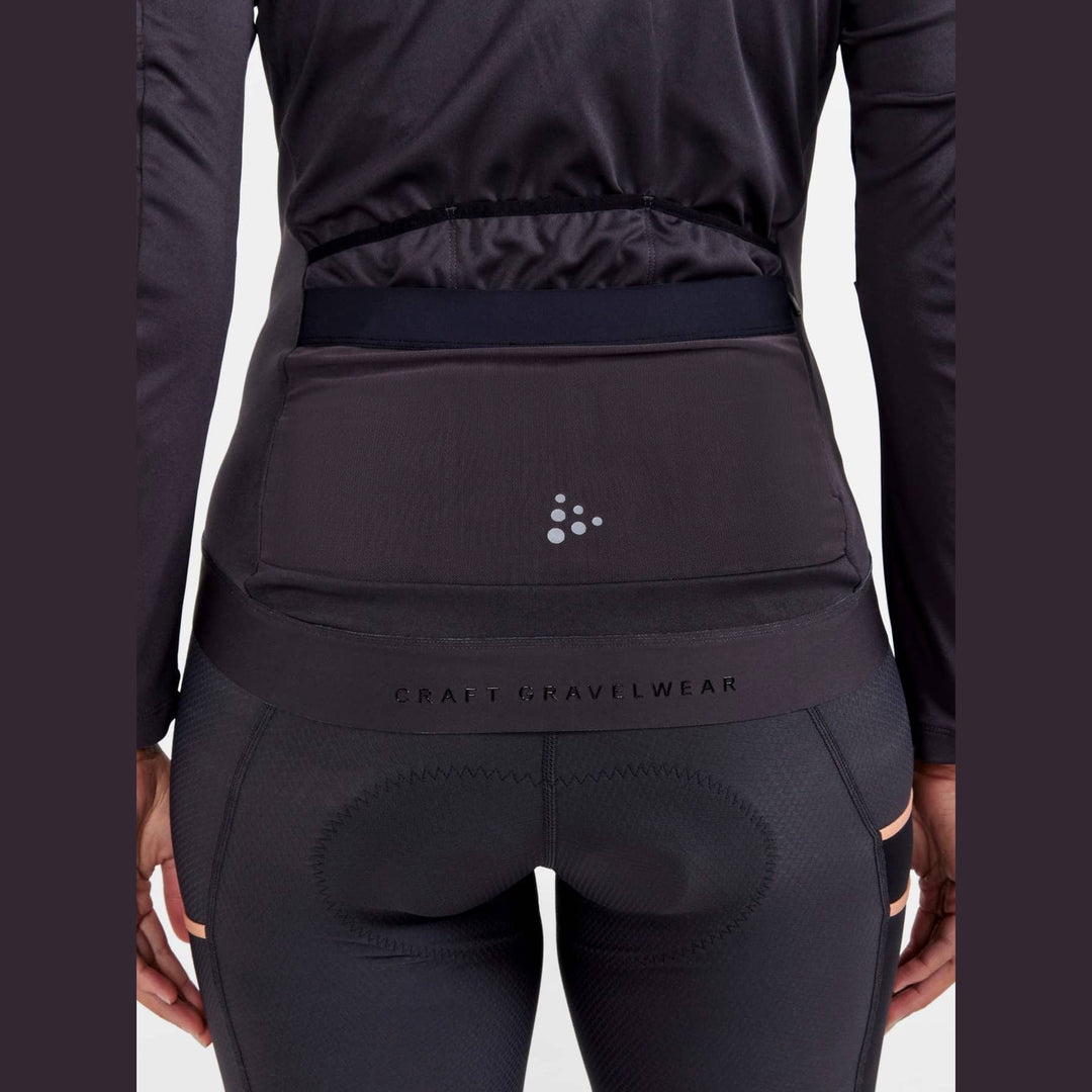 Craft Pro Gravel LS Wind Jersey W – Slate - SAMPLE DROP