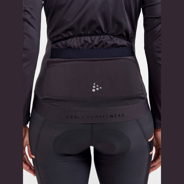 Craft Pro Gravel LS Wind Jersey W – Slate - SAMPLE DROP