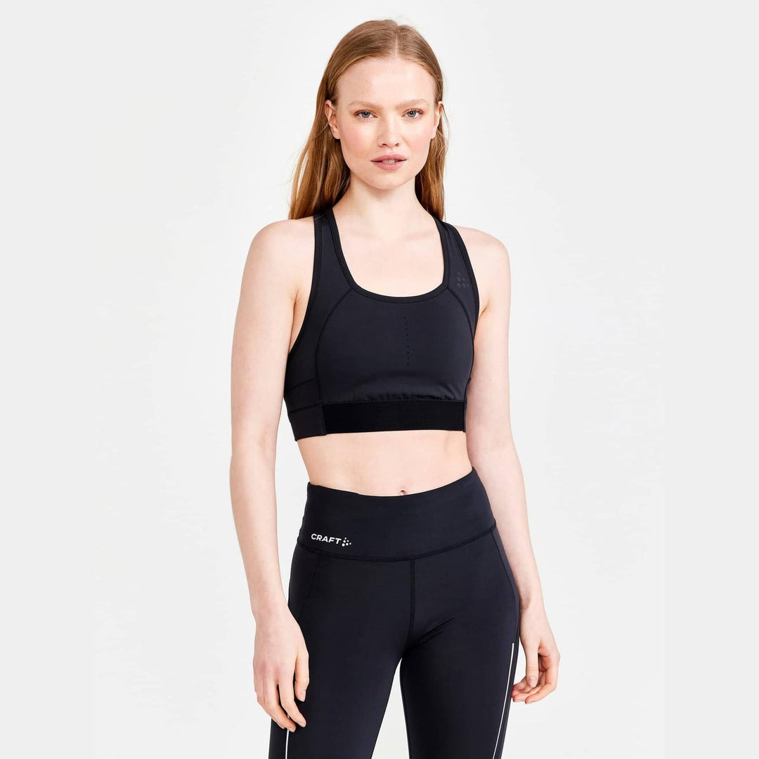 Craft PRO HiT Blocked Sport Top W - Black - SAMPLE DROP