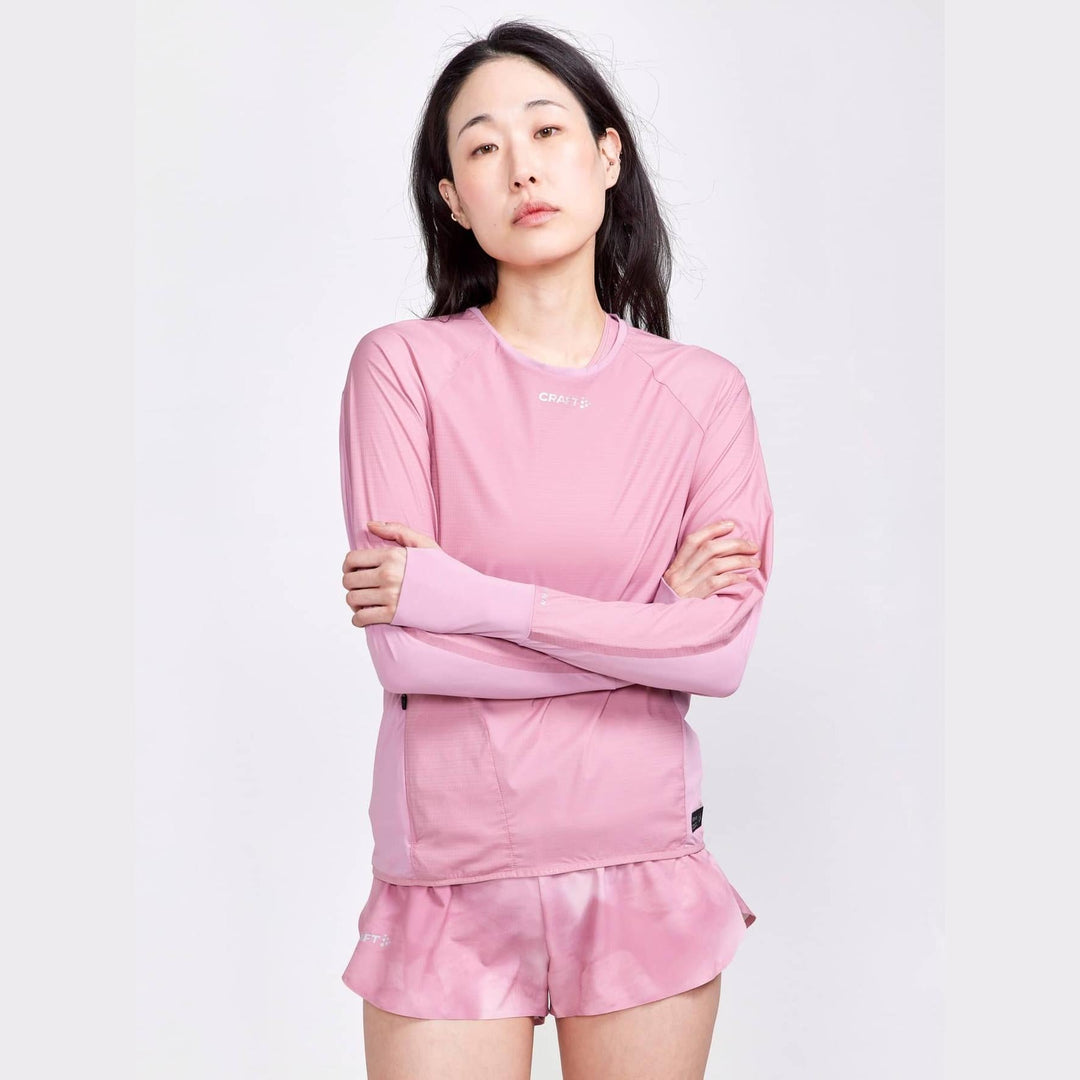 Craft Pro Hypervent LS Wind Top Women – Lightweight Windproof Performance Layer - SAMPLE DROP