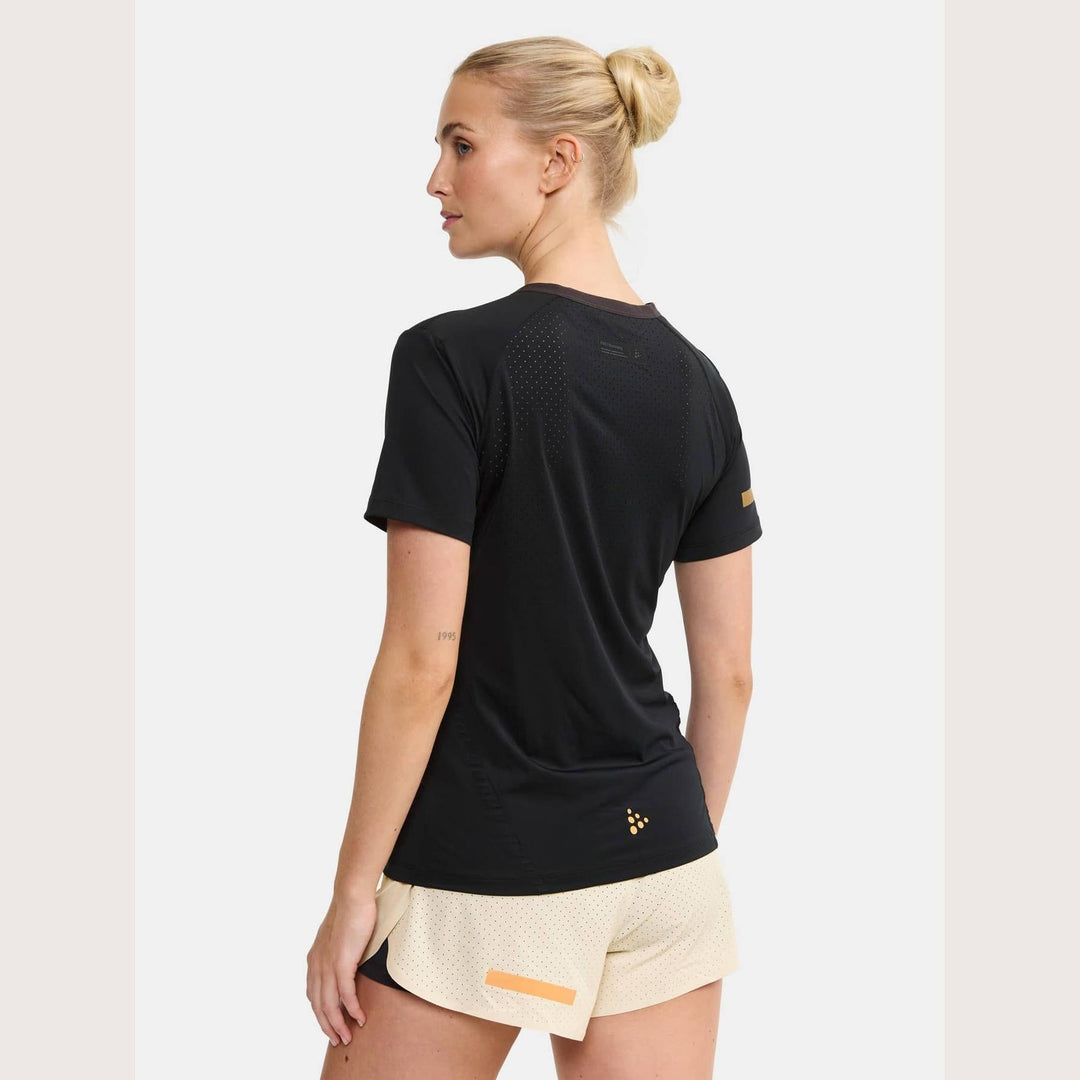 Craft PRO Hypervent Tee 2 W - Black - SAMPLE DROP