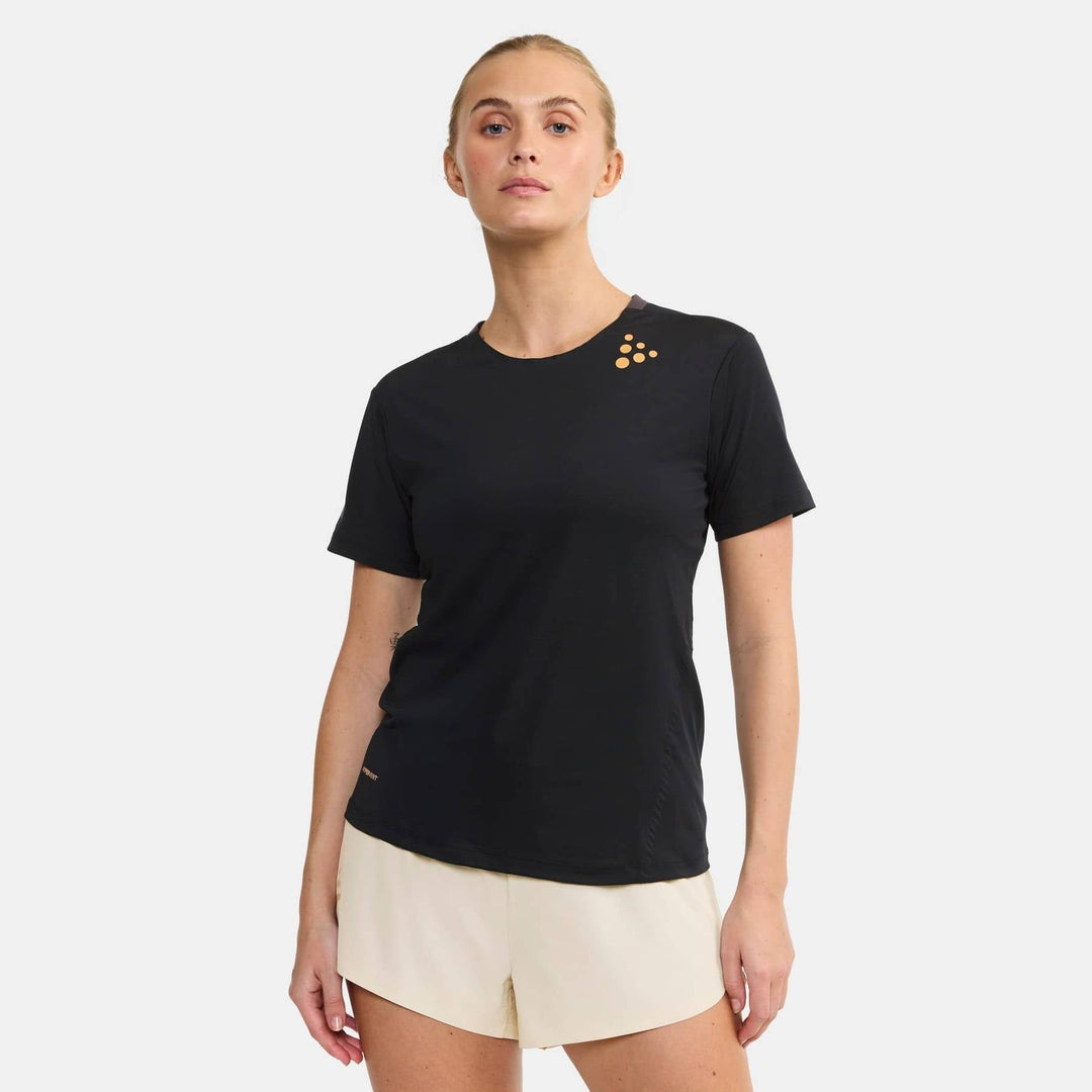 Craft PRO Hypervent Tee 2 W - Black - SAMPLE DROP